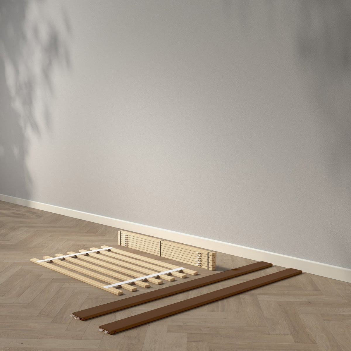 New York Full-Bed Conversion Kit in Nocello finish