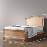 Dakota Full Bed / Solid Back