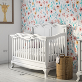 Cleopatra Convertible Crib / Solid Back