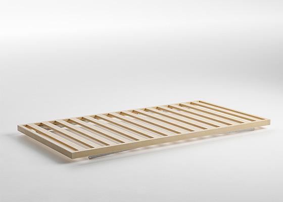 Hardwood mattress support