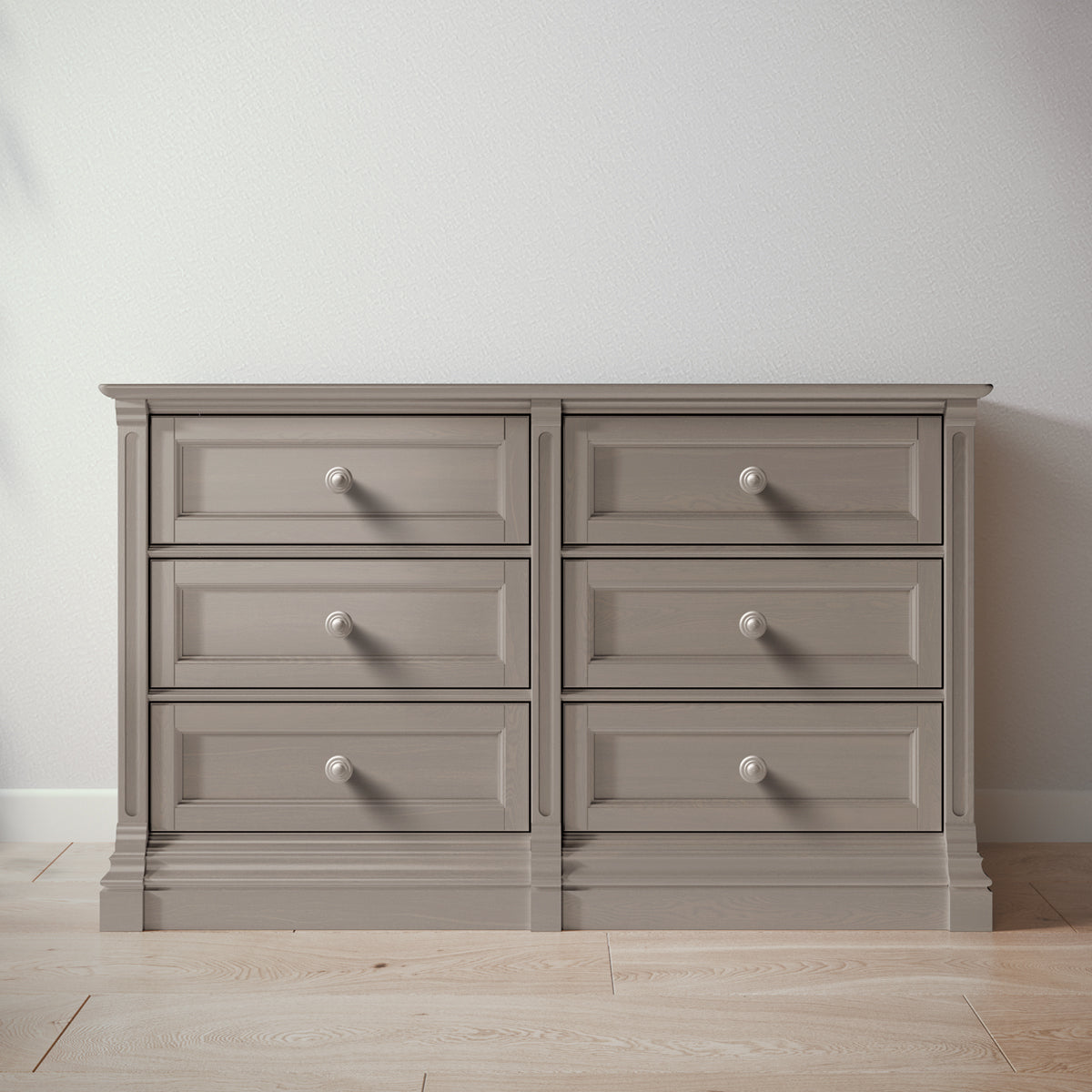 Imperio Double Dresser by Romina Furniture | 100% Solid Wood