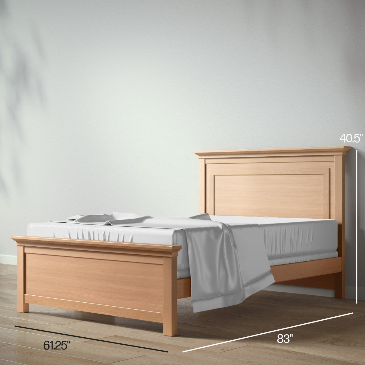 Karisma Full Bed / Solid Back