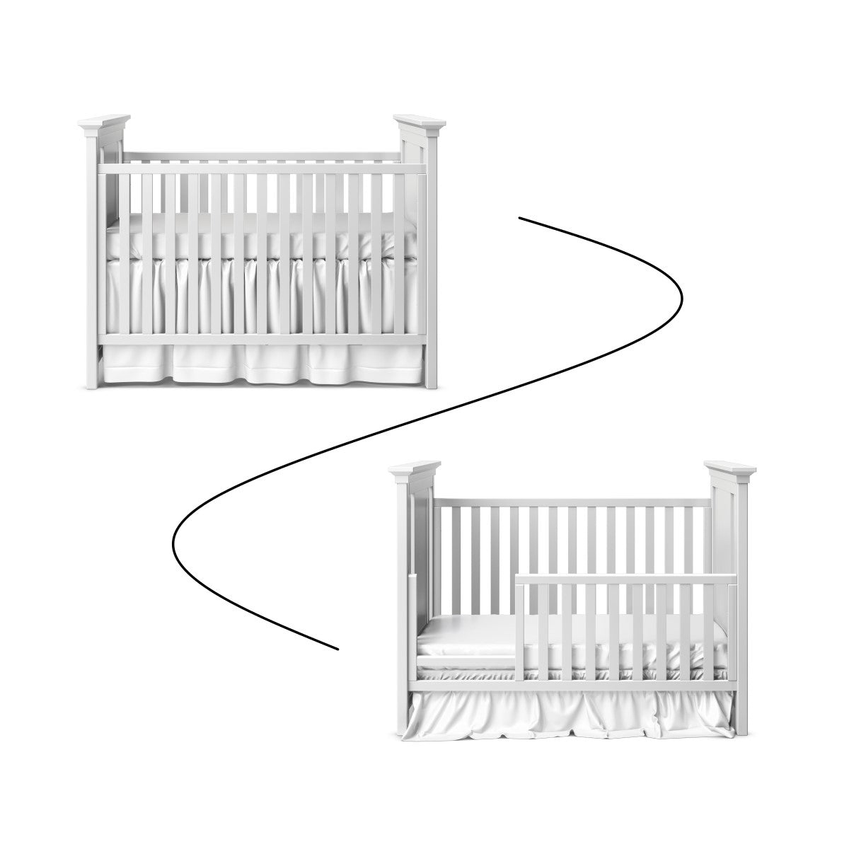 Karisma Classic Crib Toddler Rail