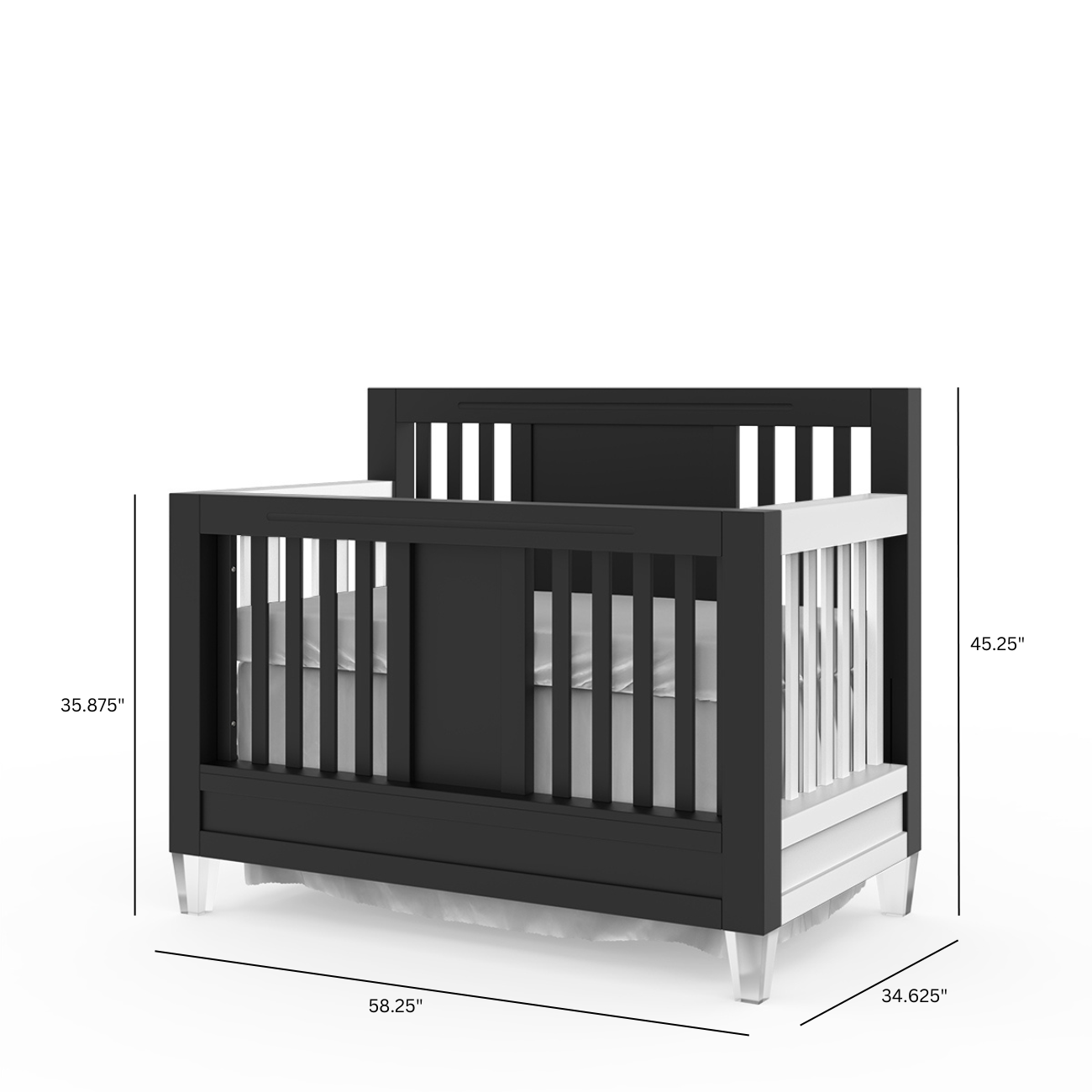 Millenario Convertible Crib