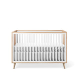 New York Classic Crib Natural with White