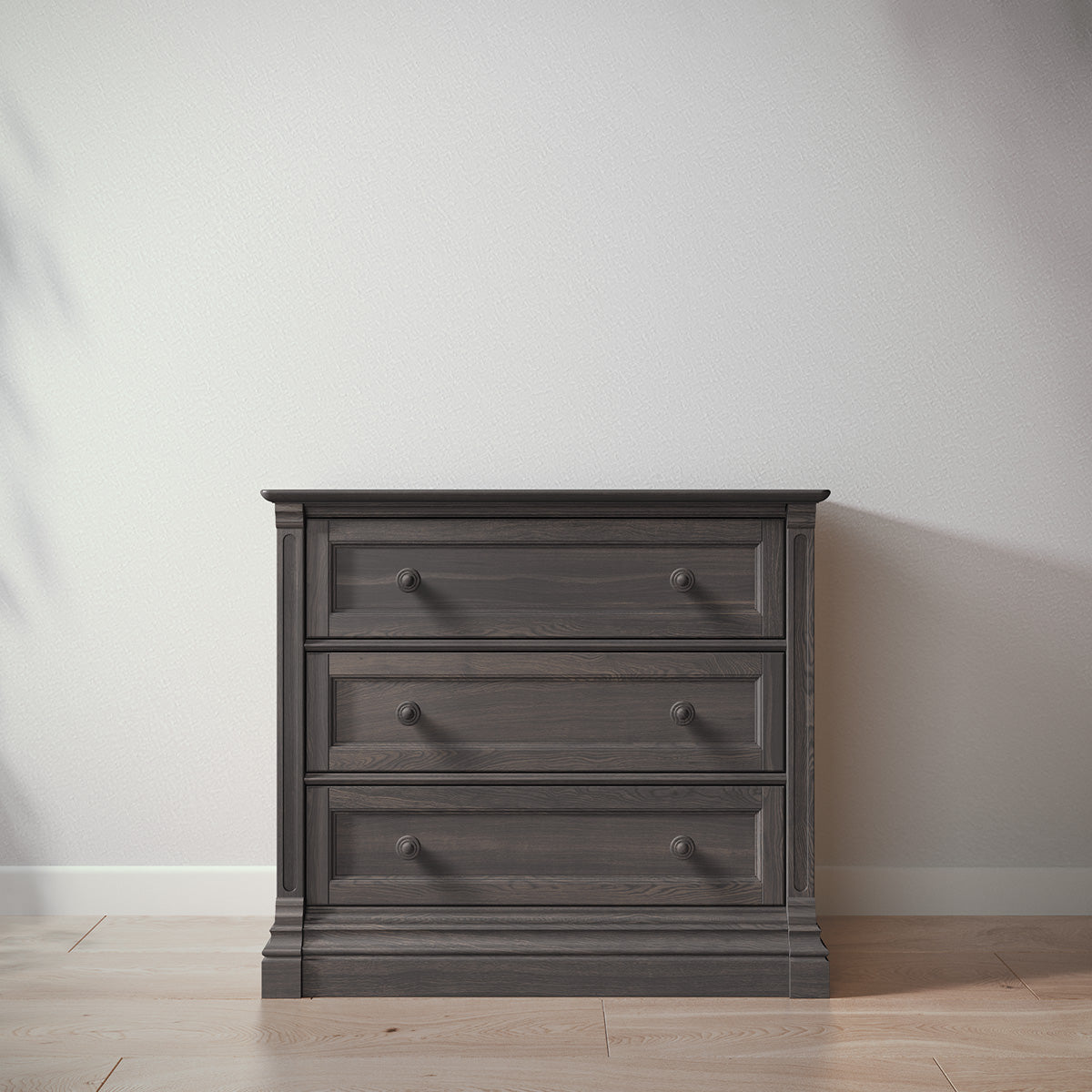 Imperio Single Dresser, Aqua Gray / Standard Knob (Wood) Solid Wood Greenguard Gold Certified Imperio Single Dresser, Aqua Gray / Standard Knob (Wood) Solid Wood Greenguard Gold Certified