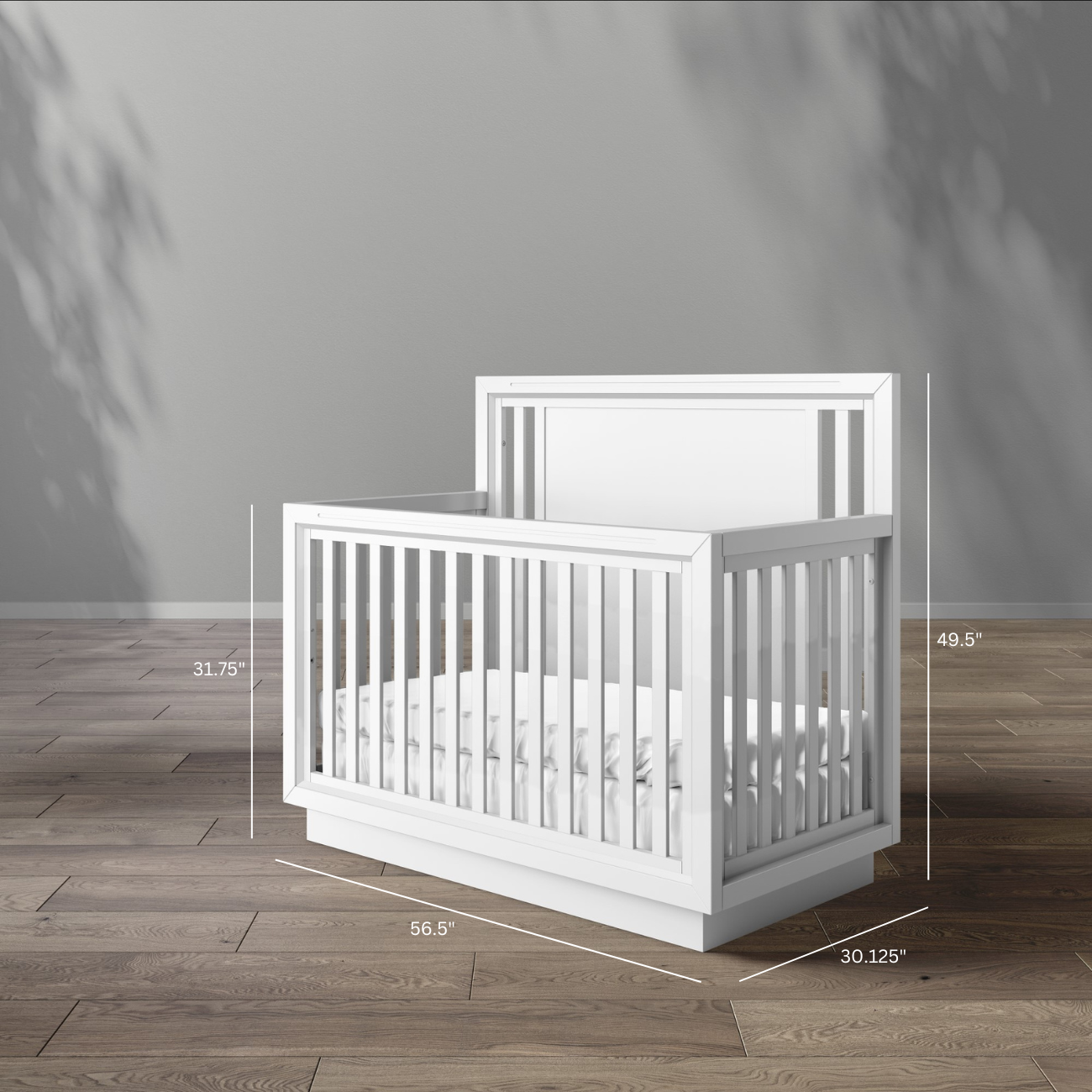 Quadro Convertible Crib