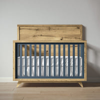 Uptown Convertible Crib in Navy finish