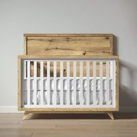 Uptown Convertible Crib in Solid White finish