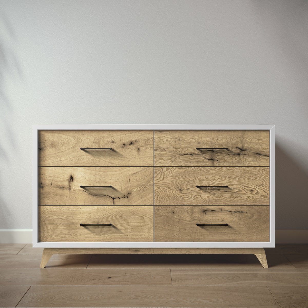 white and brown wood dresser CHRISTOPHER KNIGHT HOME Jasper Boho 39.75 in. 3-Drawer Natural and White Carved Wood Dresser Chest of Drawers with Floral Accents 135899