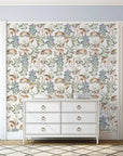 Anca's Fawn In White Wallpaper