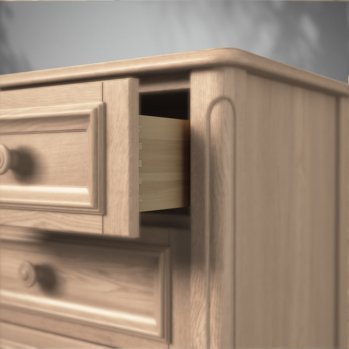 Antonio Bookcase in Albero Puro finish