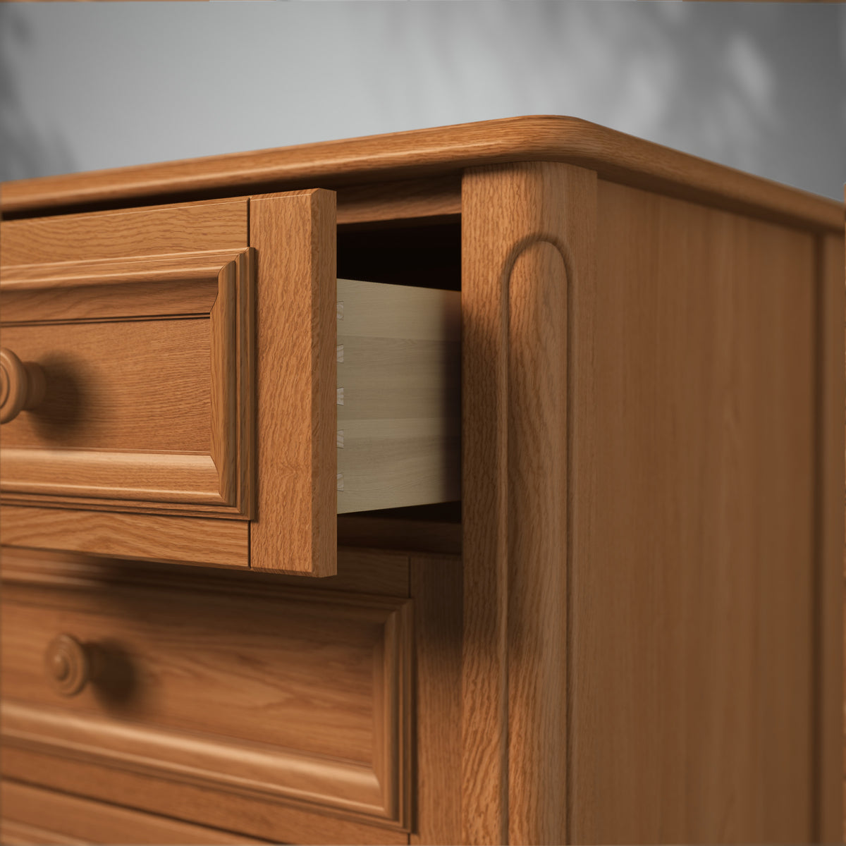 Antonio Bookcase in Bruno Antico finish
