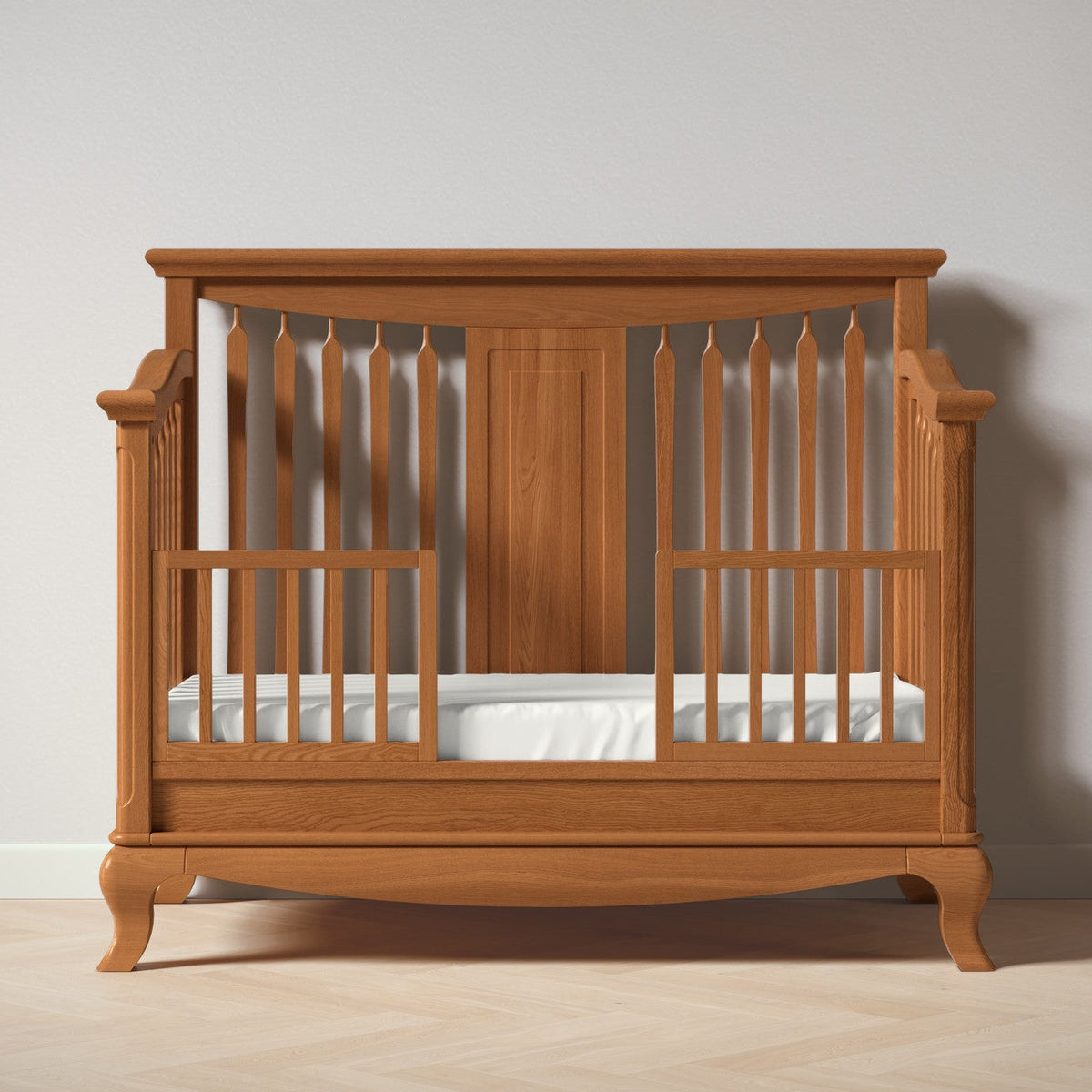 Antonio Convertible Crib / Open Back in Bruno Antico finish