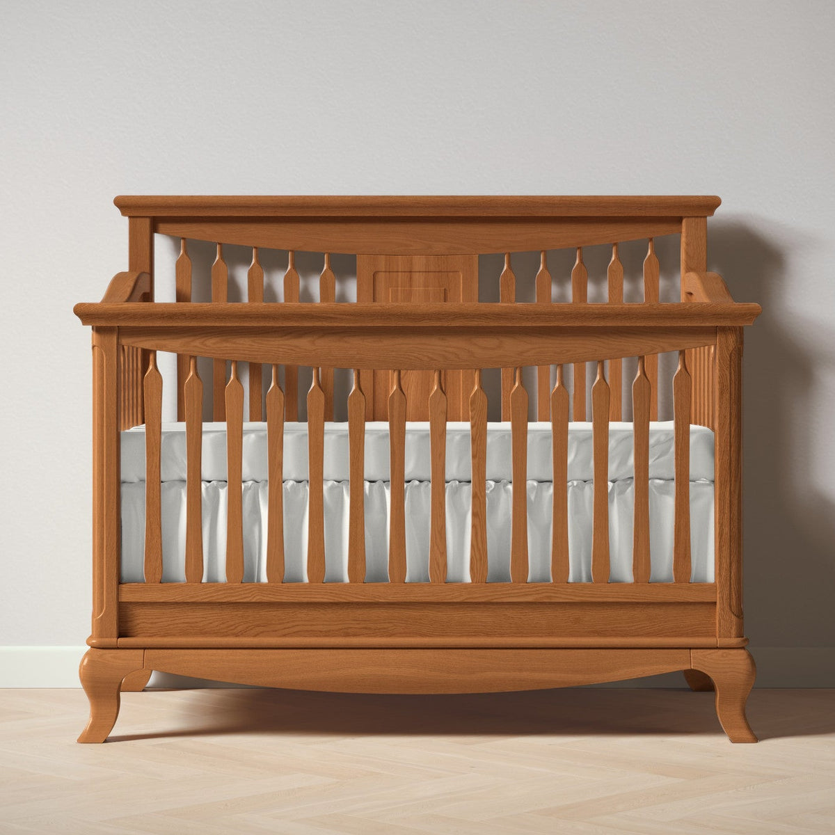 Antonio Convertible Crib / Open Back in Bruno Antico finish