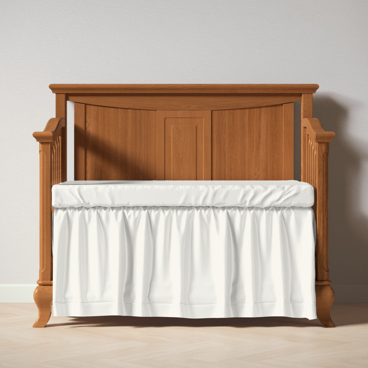 Antonio Convertible Crib / Solid Back in Bruno Antico finish