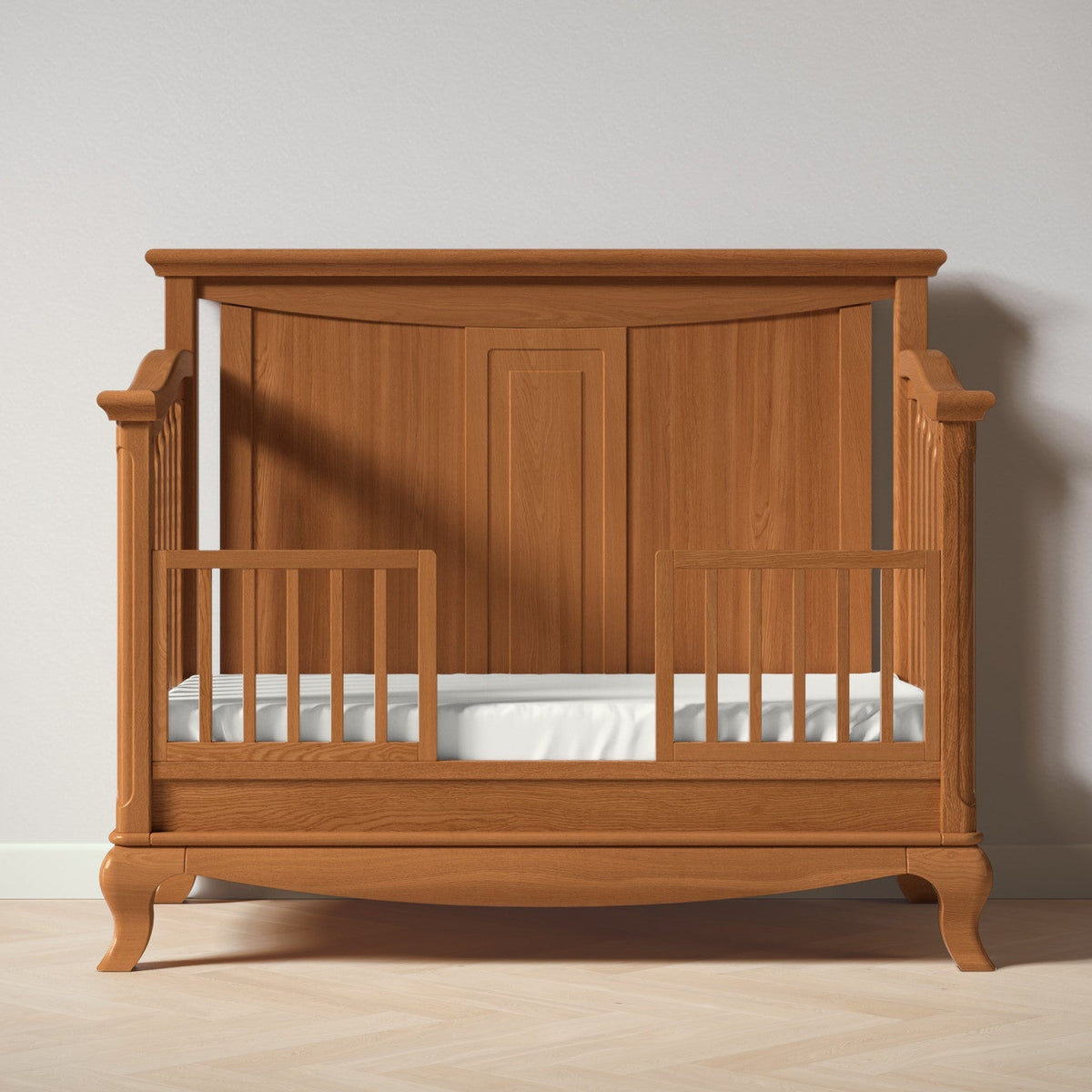 Antonio Convertible Crib / Solid Back in Bruno Antico finish