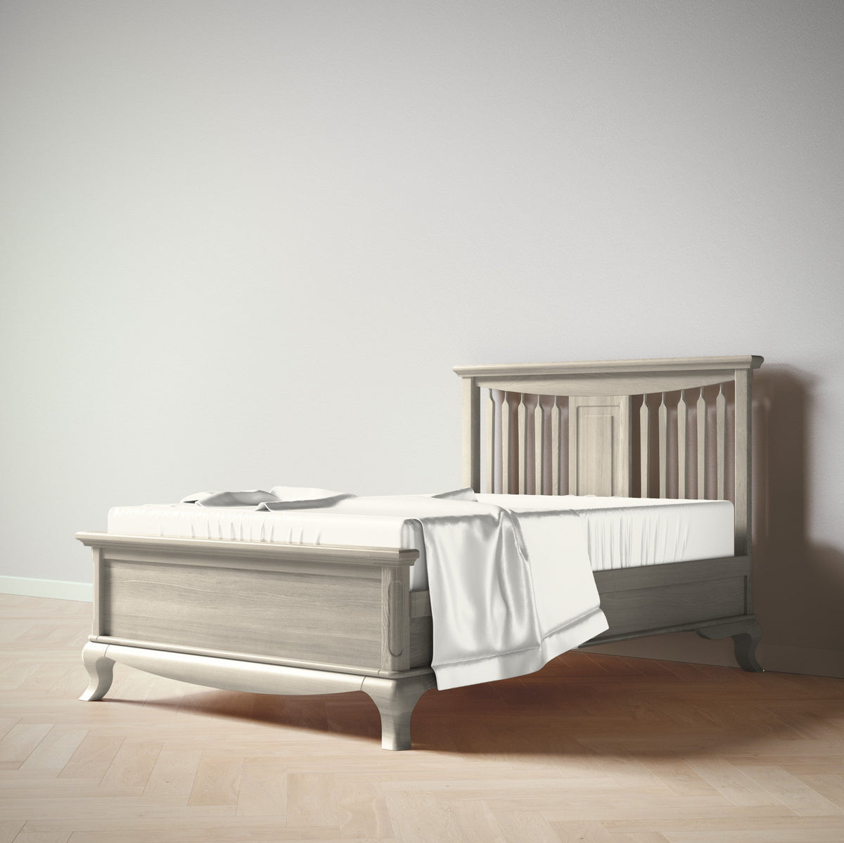 Antonio Full Bed in Ash finish