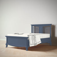 Antonio Full Bed in Navy finish