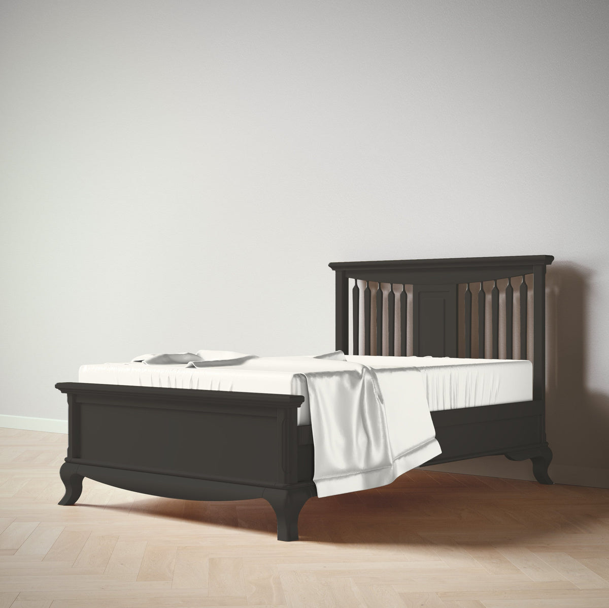 Antonio Full Bed in Peppercorn finish