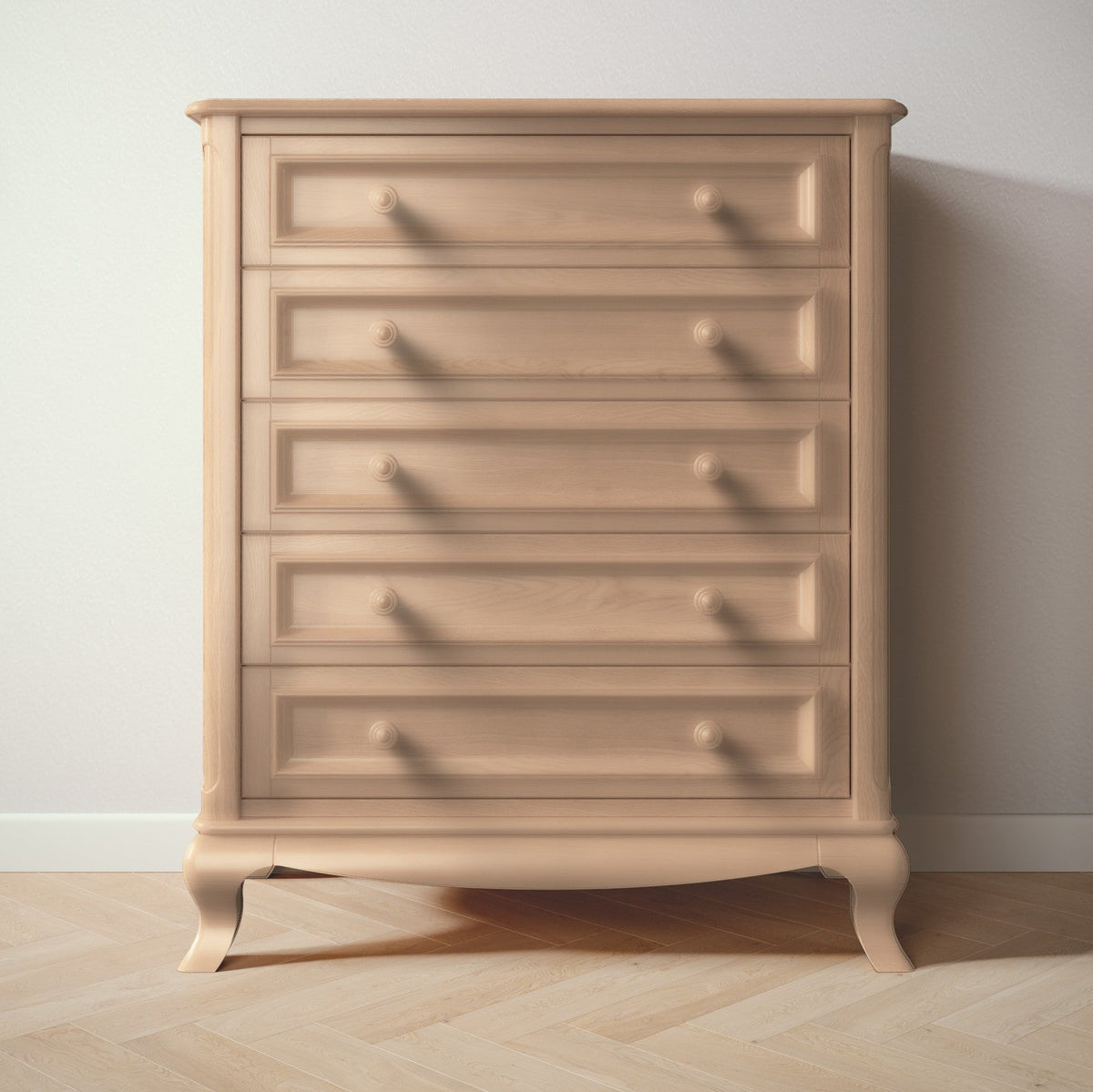 Antonio Tall Chest in Albero Puro finish