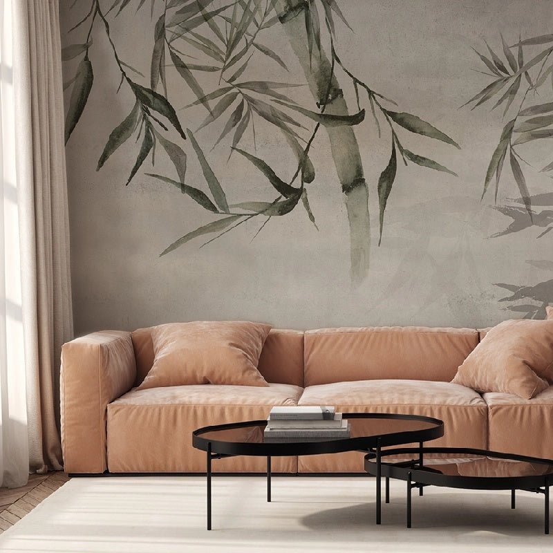 Bamboo Evergreen Wallpaper