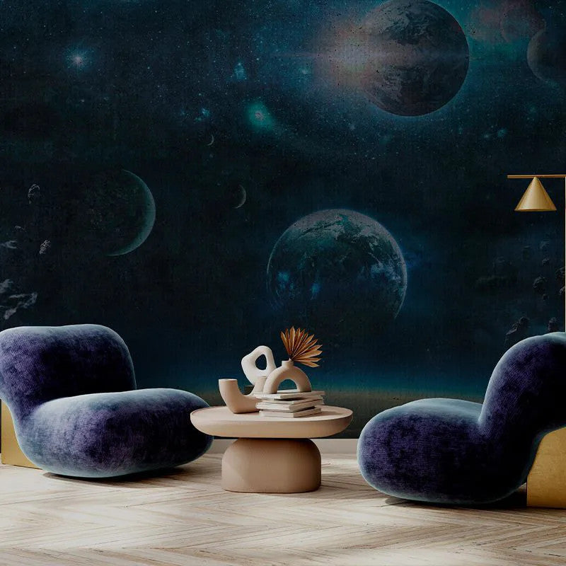 Blue Universe Wallpaper