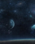 Blue Universe Wallpaper