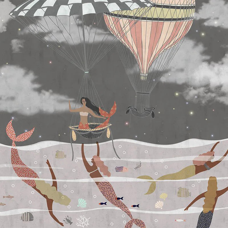 Can Mermaids Fly Wallpaper