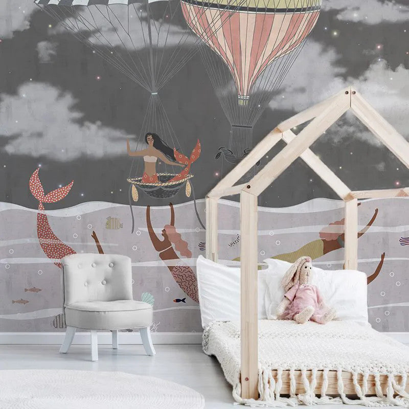 Can Mermaids Fly Wallpaper