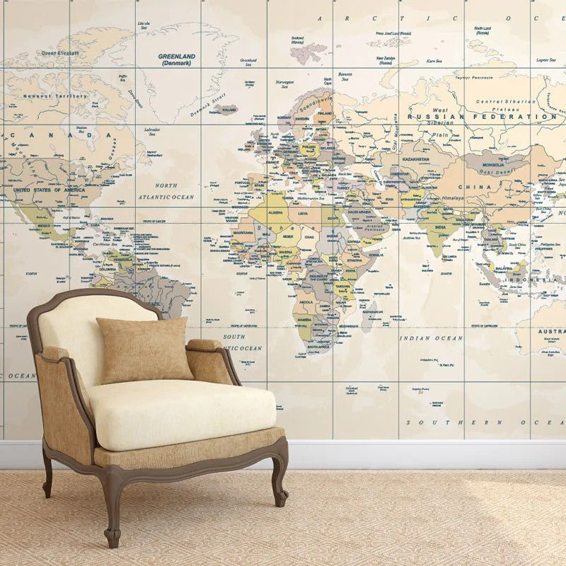 Classic map Wallpaper