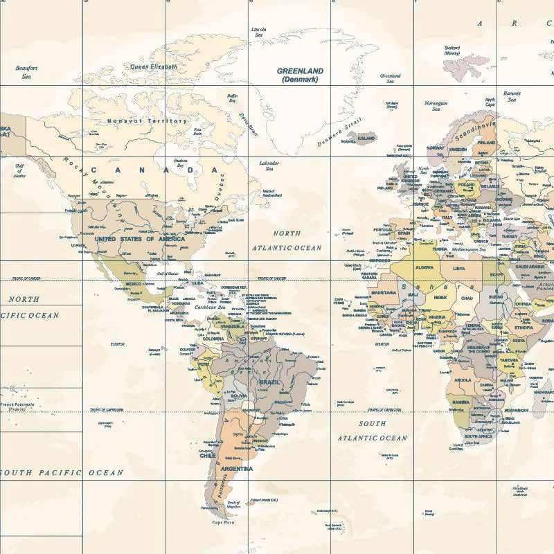 Classic map Wallpaper