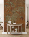 Coppery Aura Wallpaper