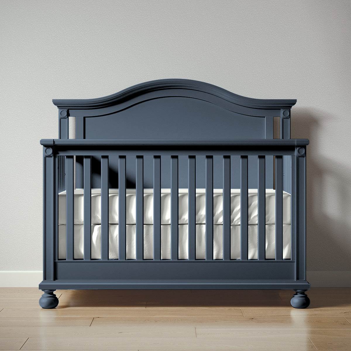 Dakota Convertible Crib in Navy finish