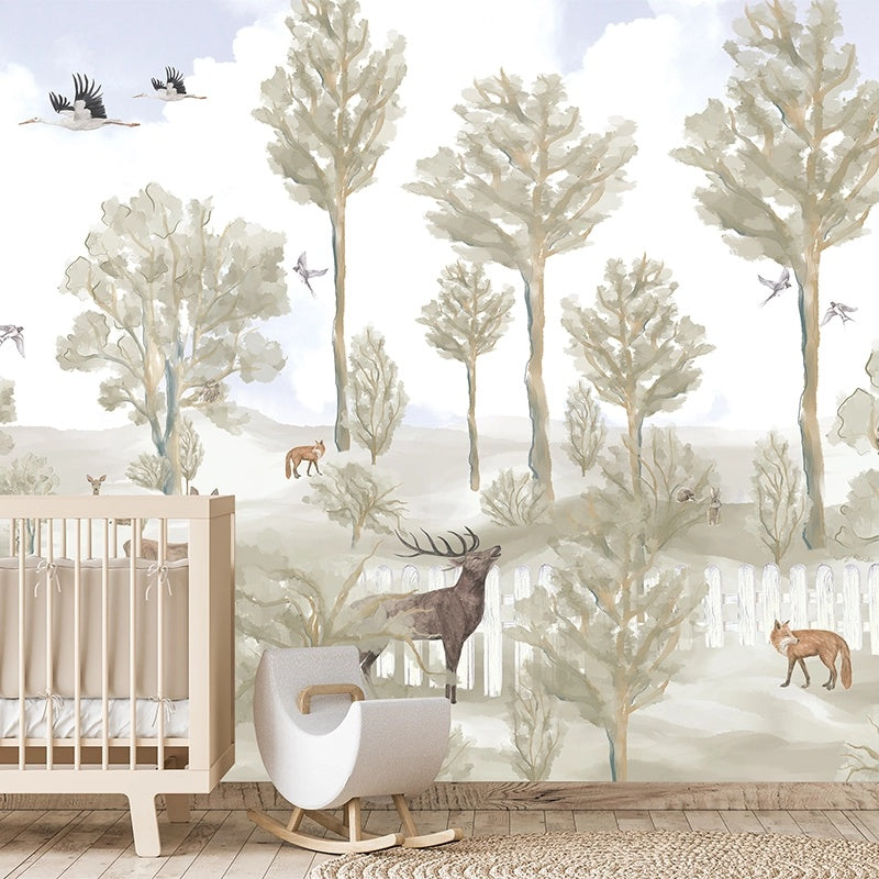 Fawn forest Wallpaper