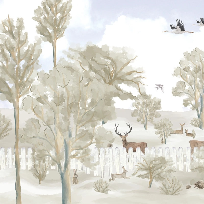 Fawn forest Wallpaper