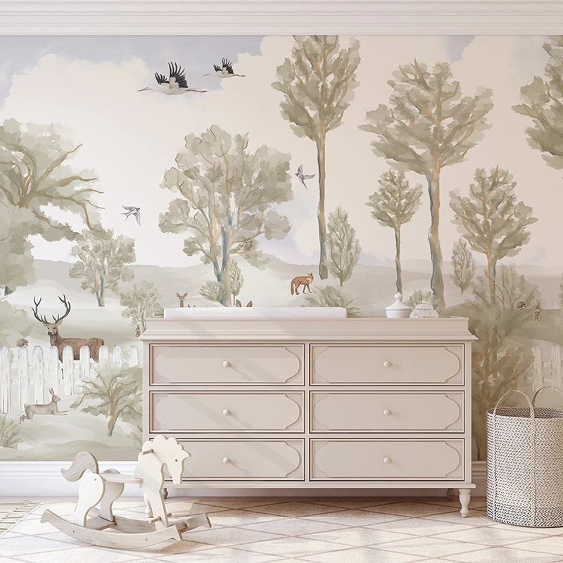Fawn forest Wallpaper
