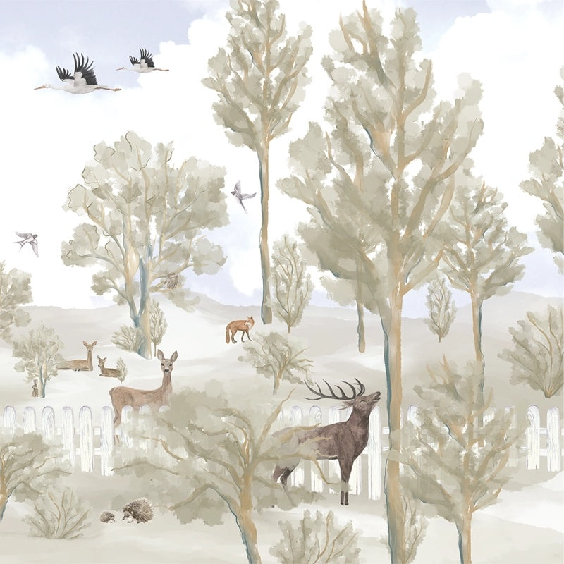 Fawn forest Wallpaper