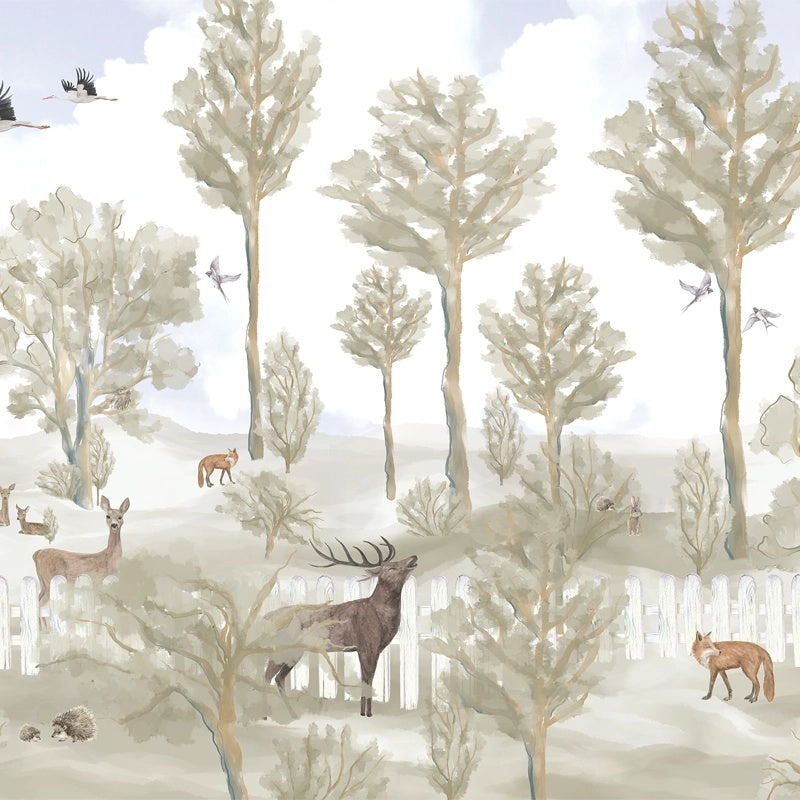 Fawn forest Wallpaper