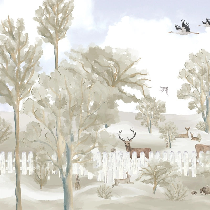 Fawn forest Wallpaper