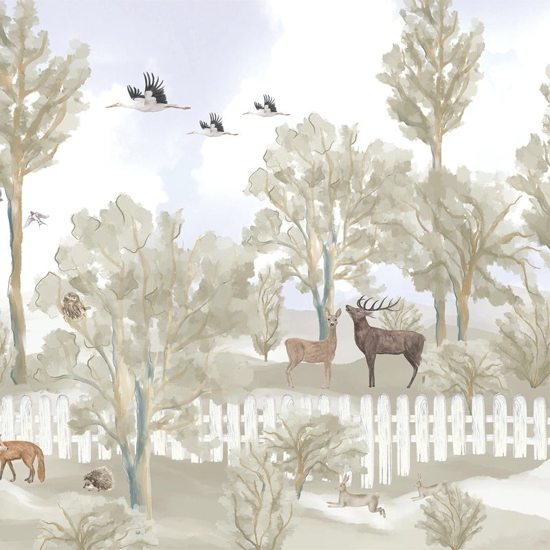 Fawn forest Wallpaper