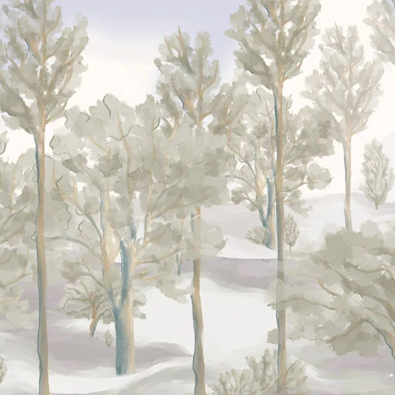 Foggy forest Wallpaper