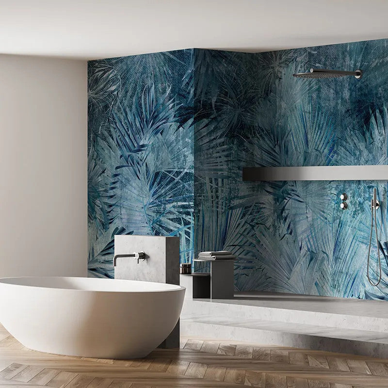 Halcyon Plenty In Blue Wallpaper