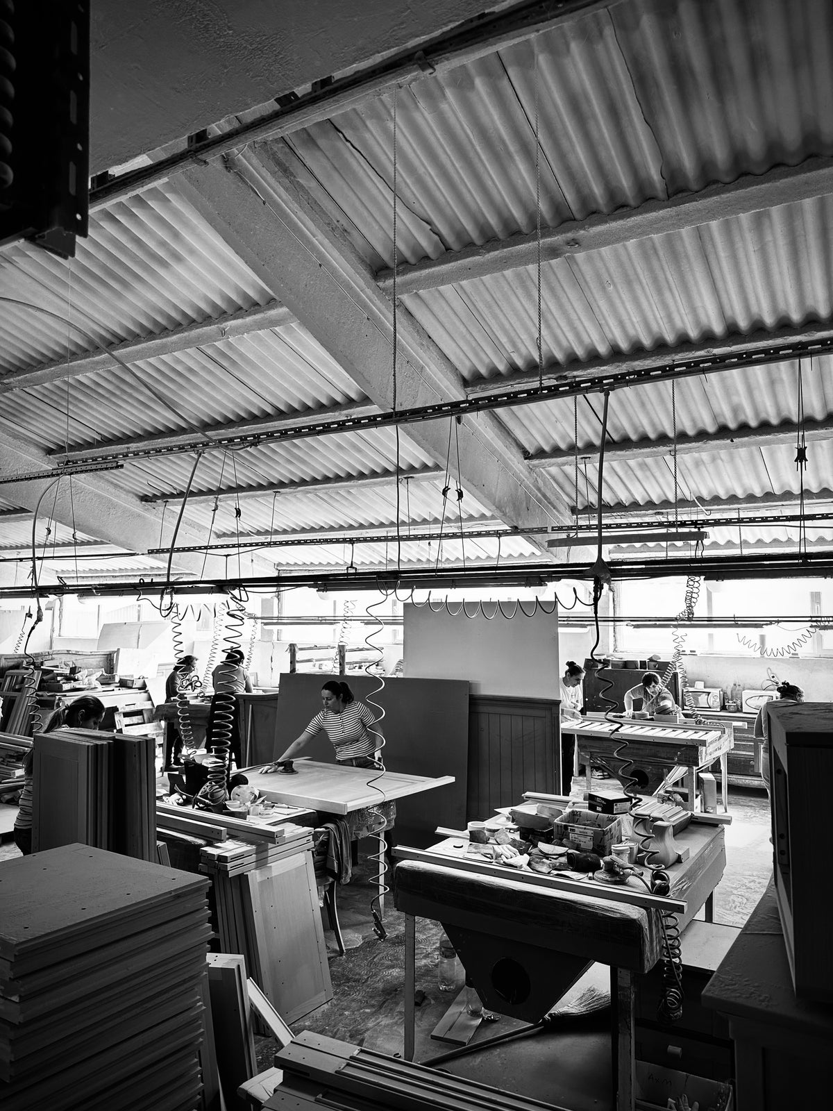 Work in the Romina factory