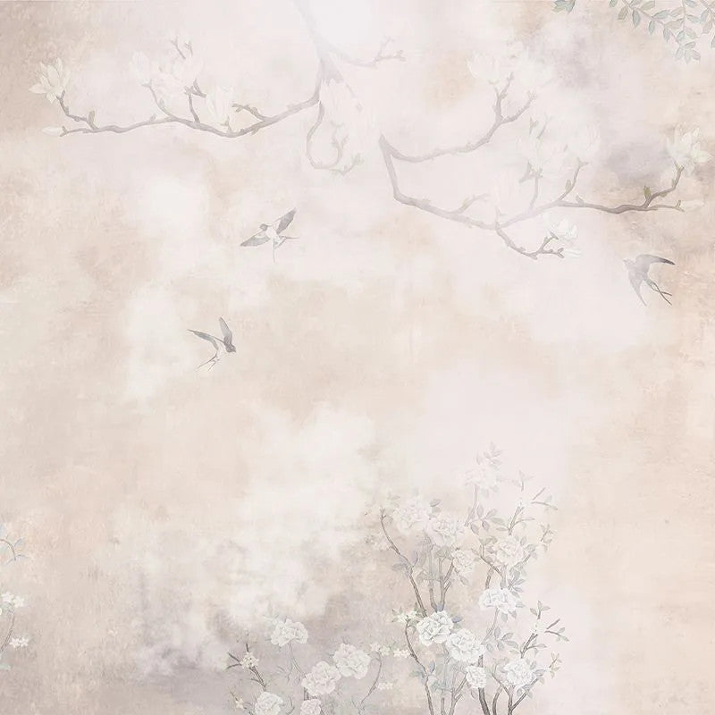 Magnolia Primrose Wallpaper