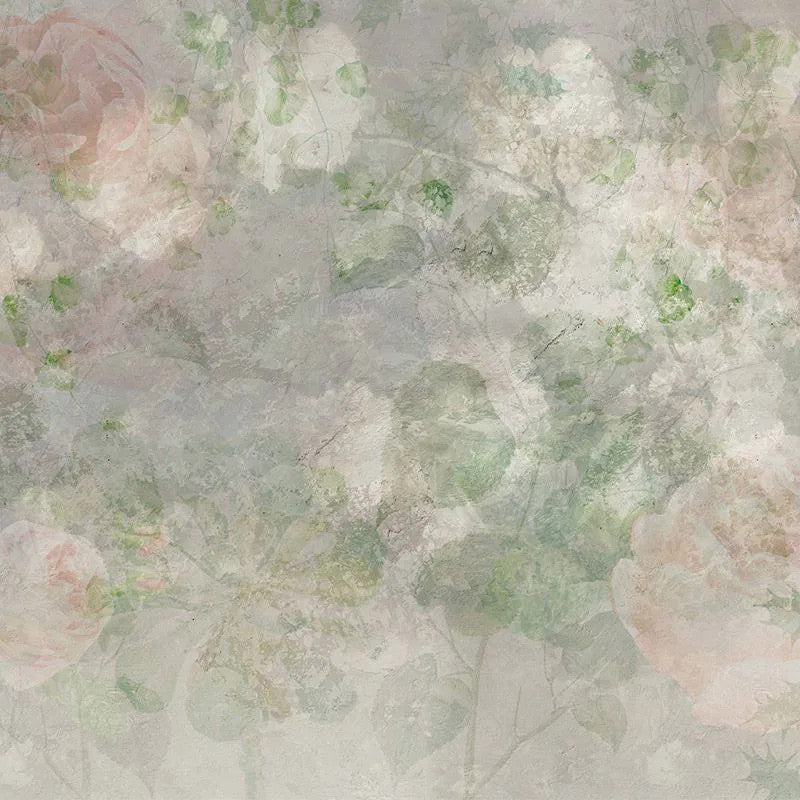 Marble Leaves Wallpaper