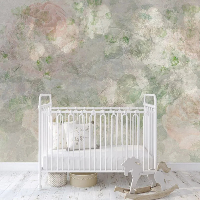 Marble Leaves Wallpaper