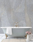 Nomadic Wall Blue Wallpaper
