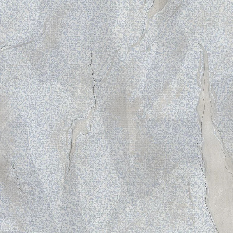 Nomadic Wall Blue Wallpaper