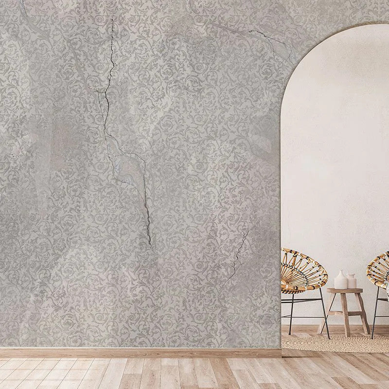 Nomadic Wall Grey Wallpaper